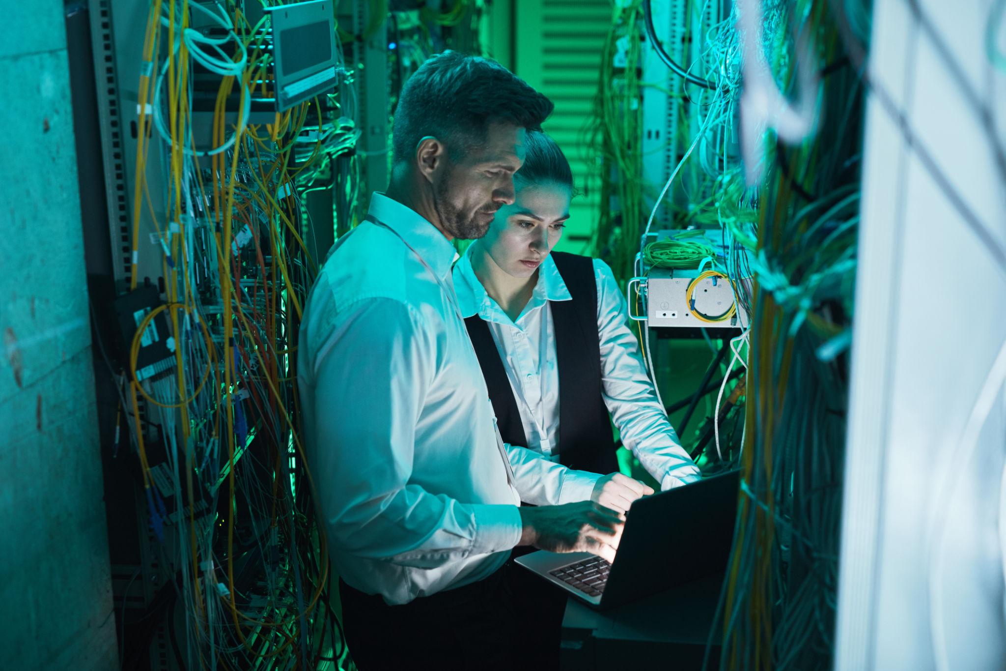 WiFi and network setup Toowoomba technician installing router and troubleshooting internet